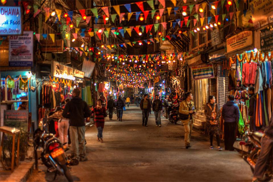 Thamel is the tourist place of Kathmandu